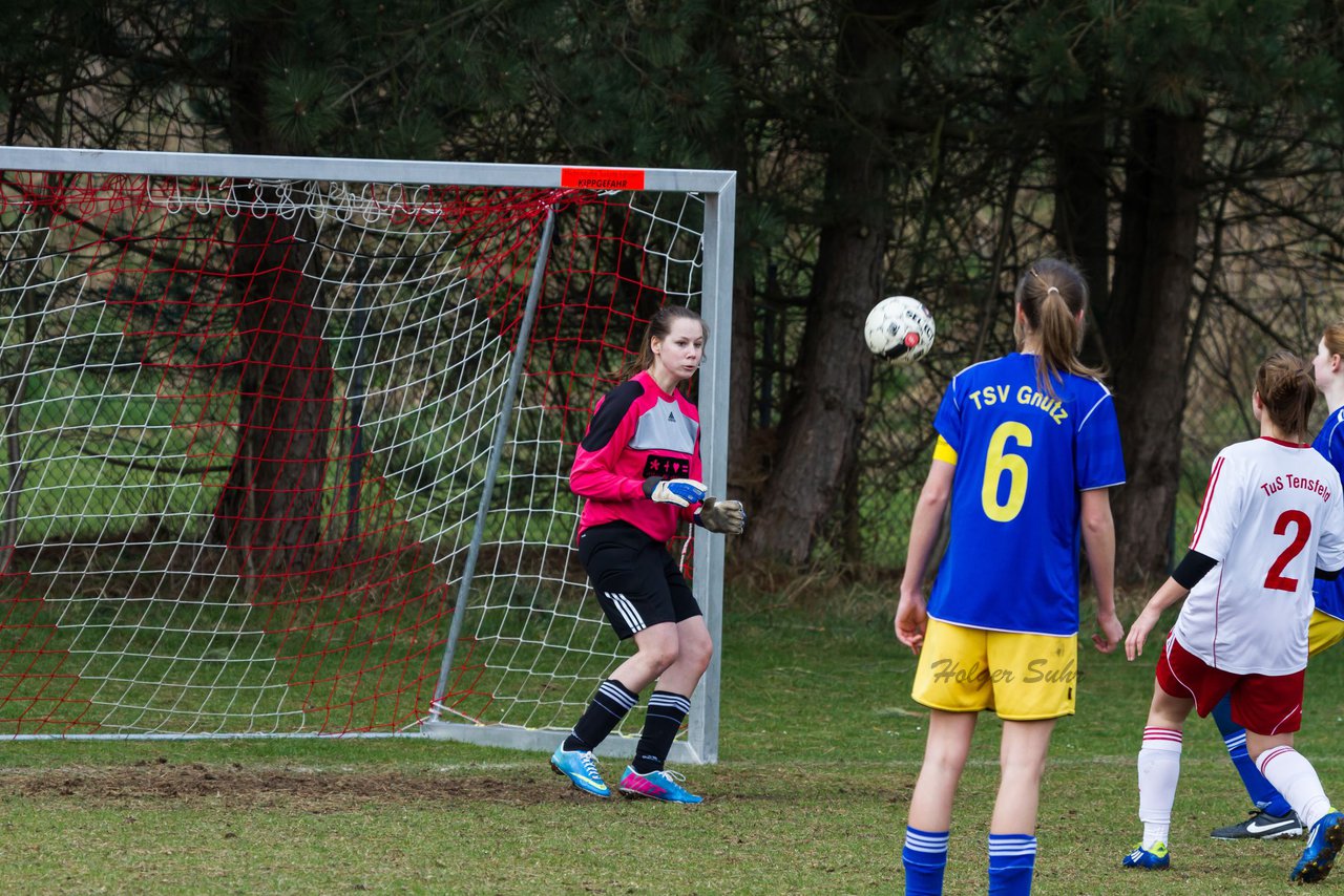 Bild 363 - B-Juniorinnen Tus Tensfeld - TSV Gnutz o.W. : Ergebnis: 1:3